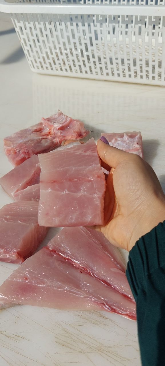 ماهی جش سفید دارای گوشت چرب و بدون تیغ میباشد و مناسب پخت قلیه ماهی و سرخ کردن و کبابی و پخت در فر میباشد .
